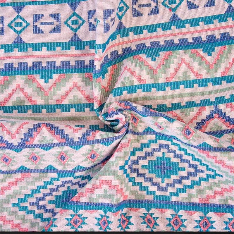 katia | ethnic jacquard | aqua - floydthefox