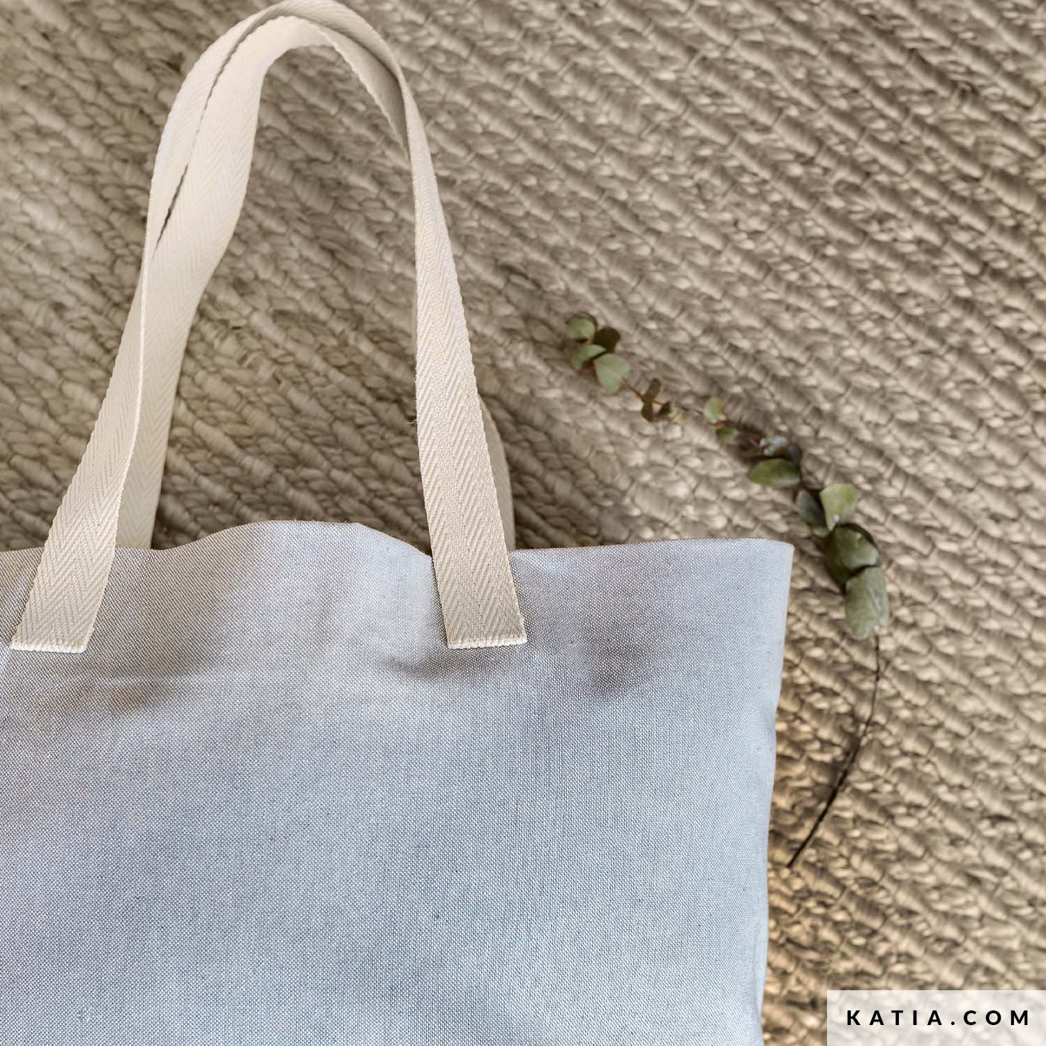 katia | recycelter canvas | blue - floydthefox