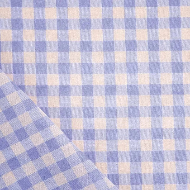 katia | baumwollstoff | vichy gingham | lilac & soft pink