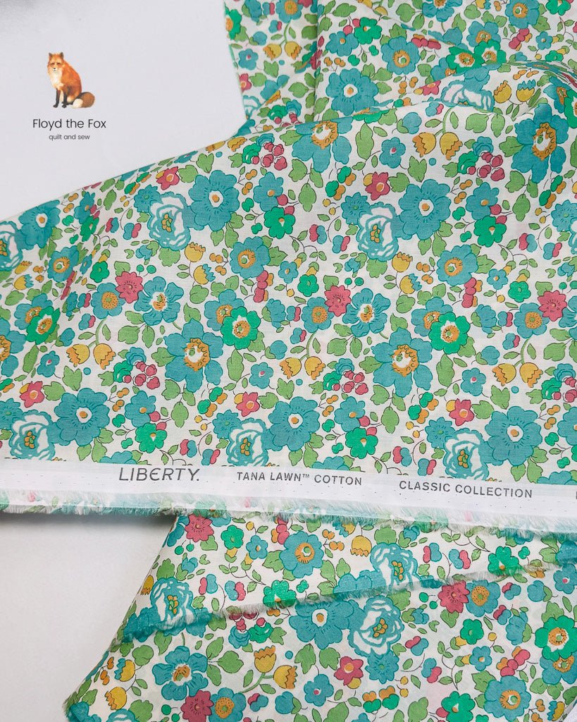liberty fabrics | tana lawn™ cotton classics collection | betsy - floydthefox