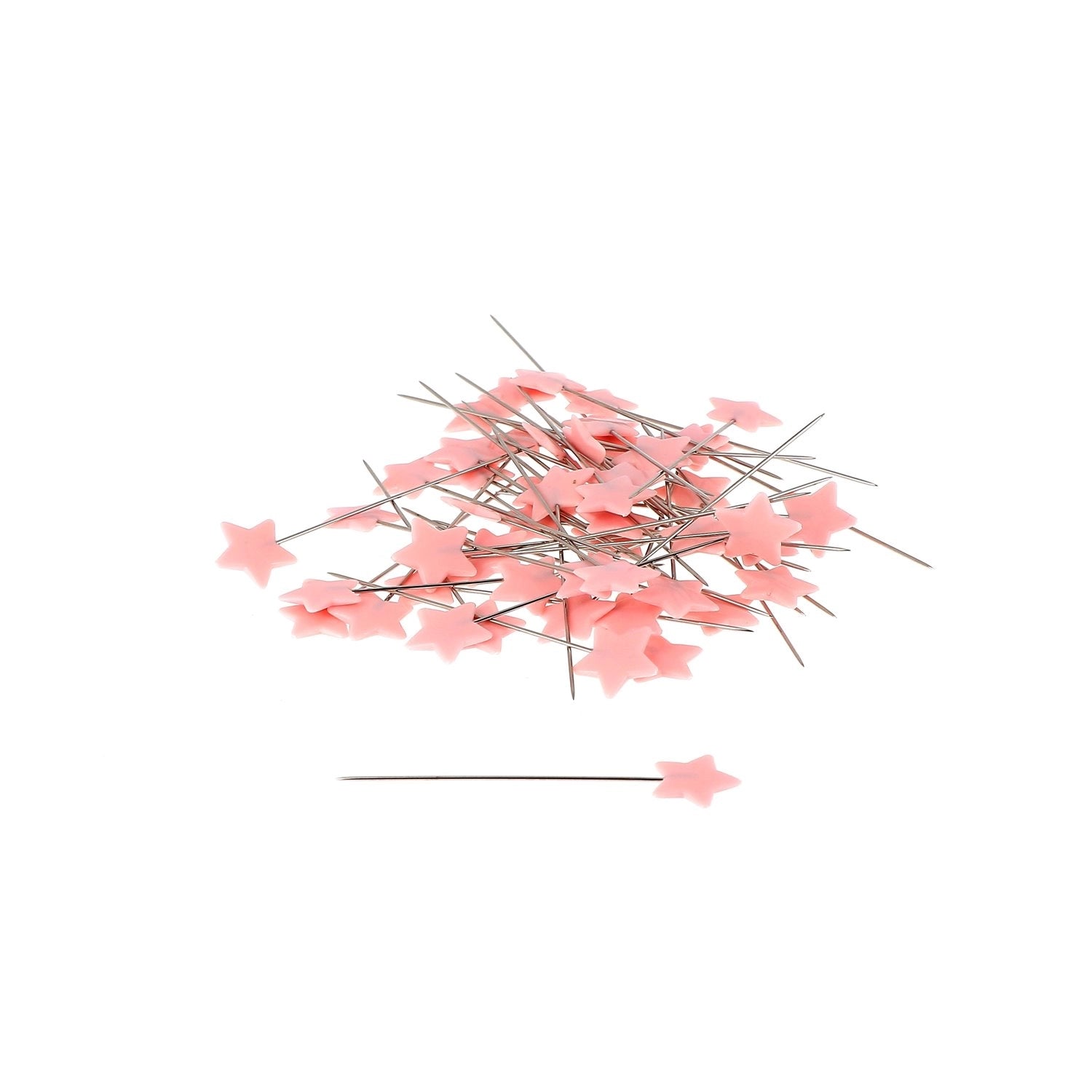 bohin | stecknadeln plastikkopf | sternchen rosa