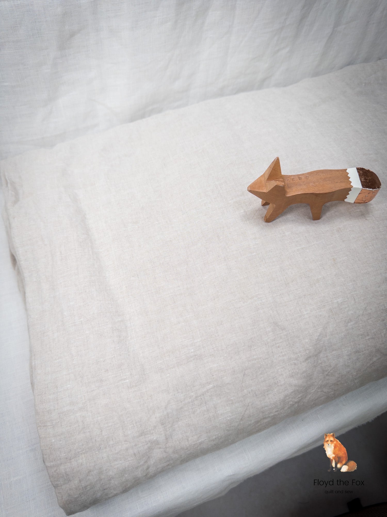 lino volpe | stone - washed leinen aus apulien | extra - breit | corda - floydthefox