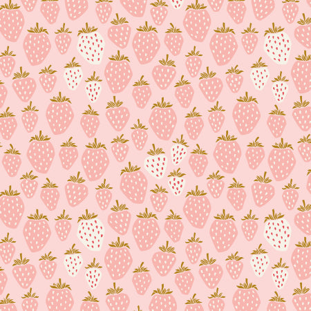 cotton+steel | under the apple tree | queen of berries | flush pink