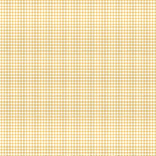 makower uk | little ones | gingham yellow - floydthefox