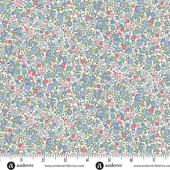 makower uk | petite fleur | rose blue - floydthefox