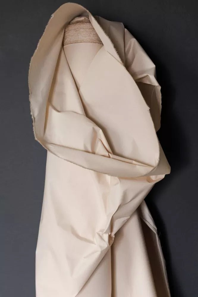 merchant&mills | dry organic cotton oilskin | ecru - floydthefox