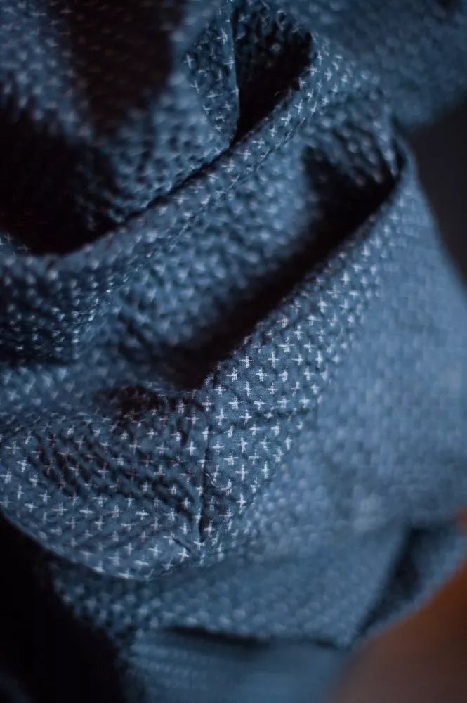 merchant&mills | tottori cross cotton | navy - floydthefox