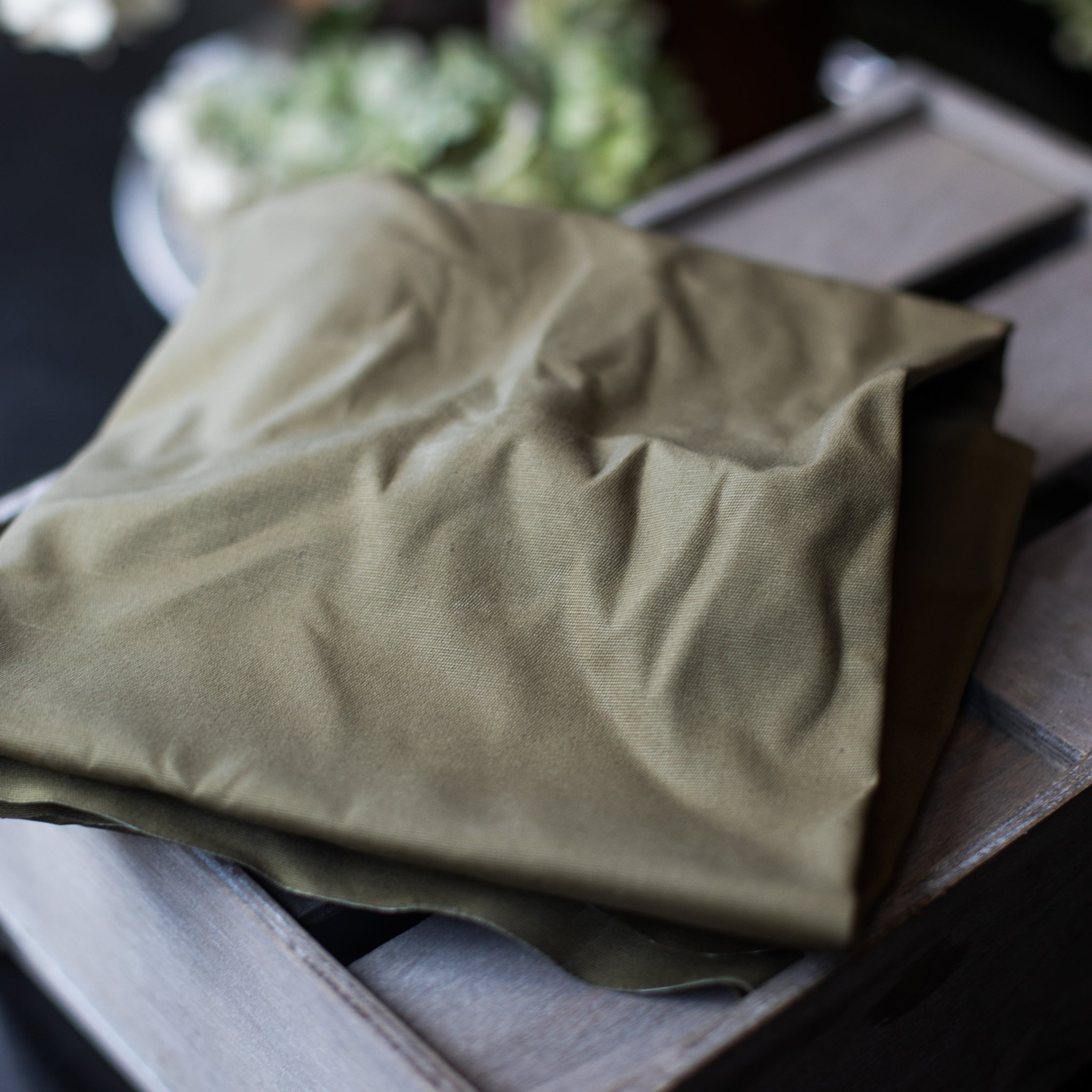 mind the maker | dry waxed organic cotton | khaki - floydthefox