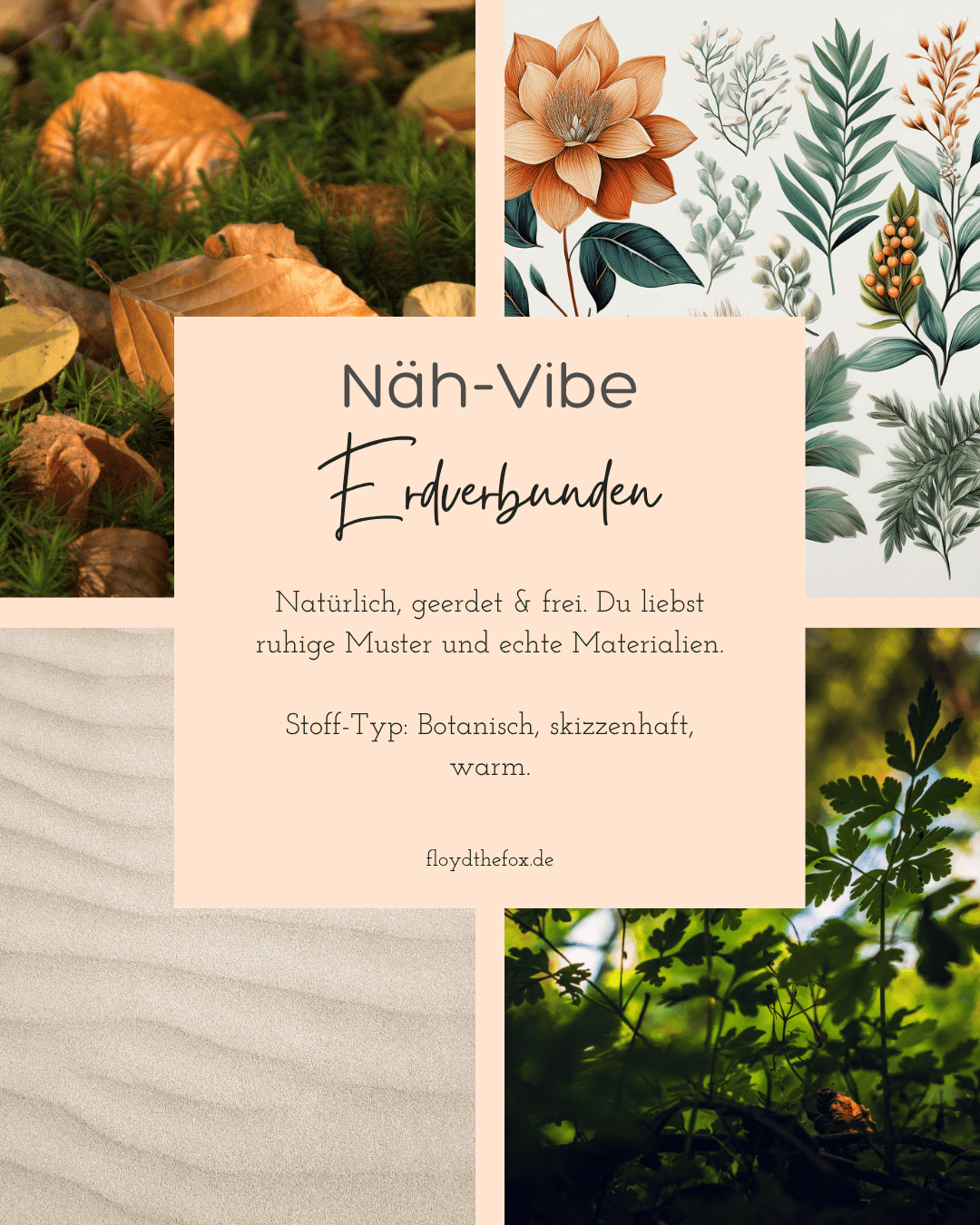 mystery backing | 4 Meter Stoff, passend zu deinem typ oder näh - vibe! - floydthefox
