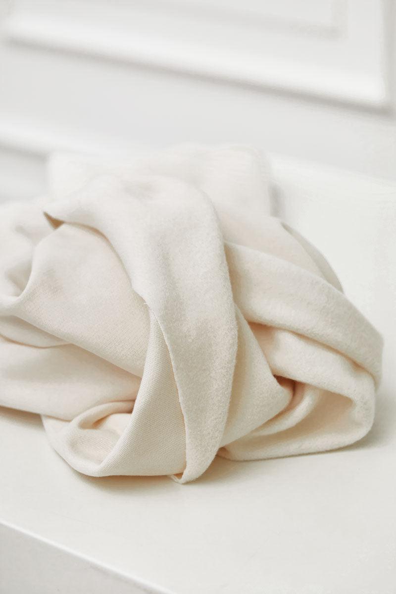 Organic Basic Brushed Sweat von Mind the Maker in Undyed