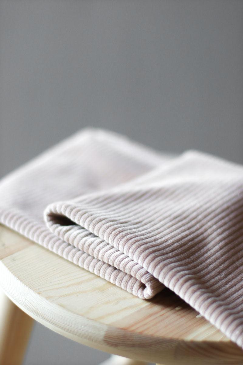 Organic Velvety Cord von Mind the Maker in Dune