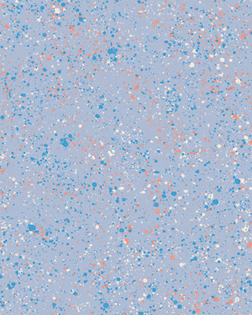 paintbrush studios | GOTS musselin | rainbow dust | terrazzo dusk - floydthefox