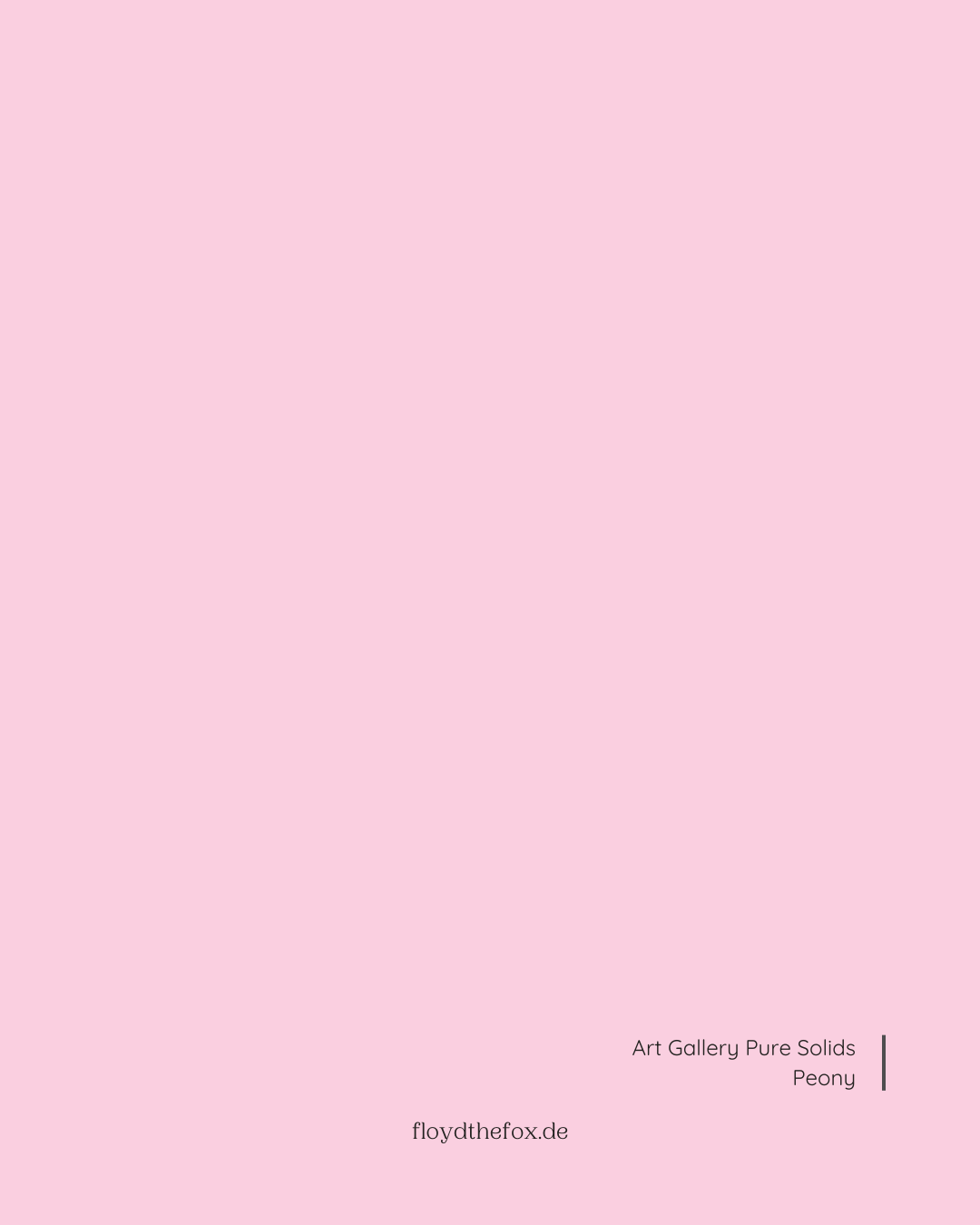 peony | art gallery PURE solids - floydthefox