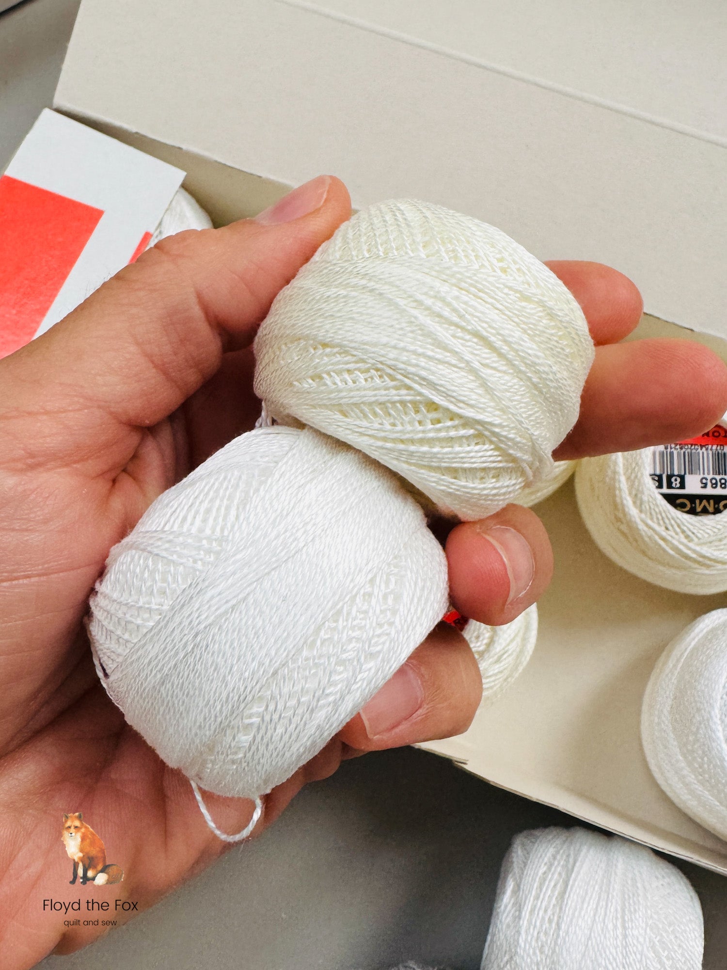 perlgarn | DMC | stärke 8 - floydthefox