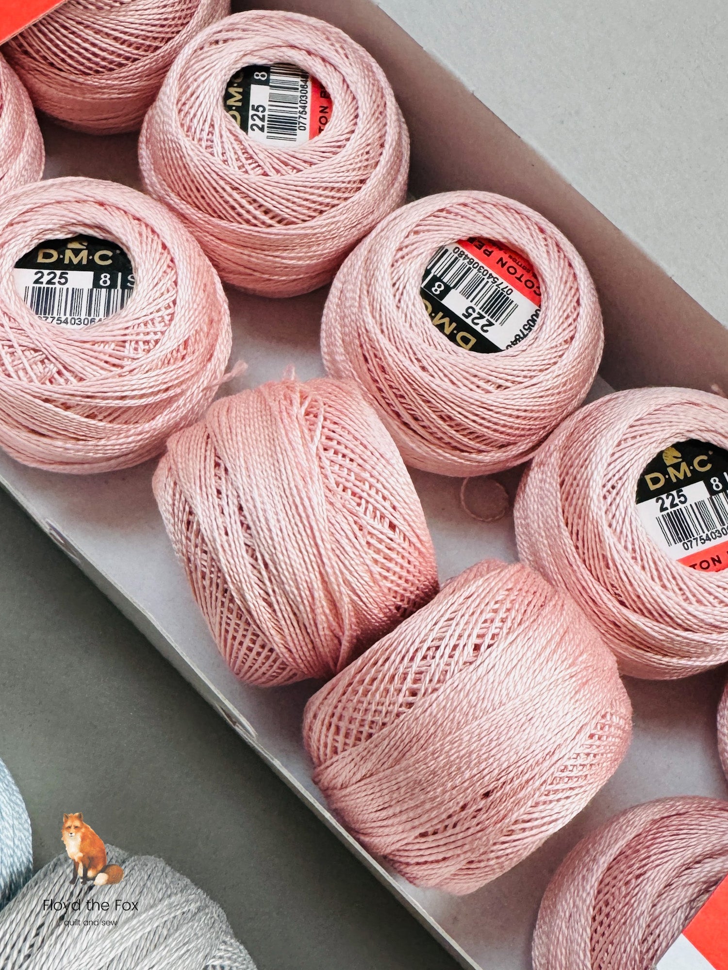 perlgarn | DMC | stärke 8 - floydthefox