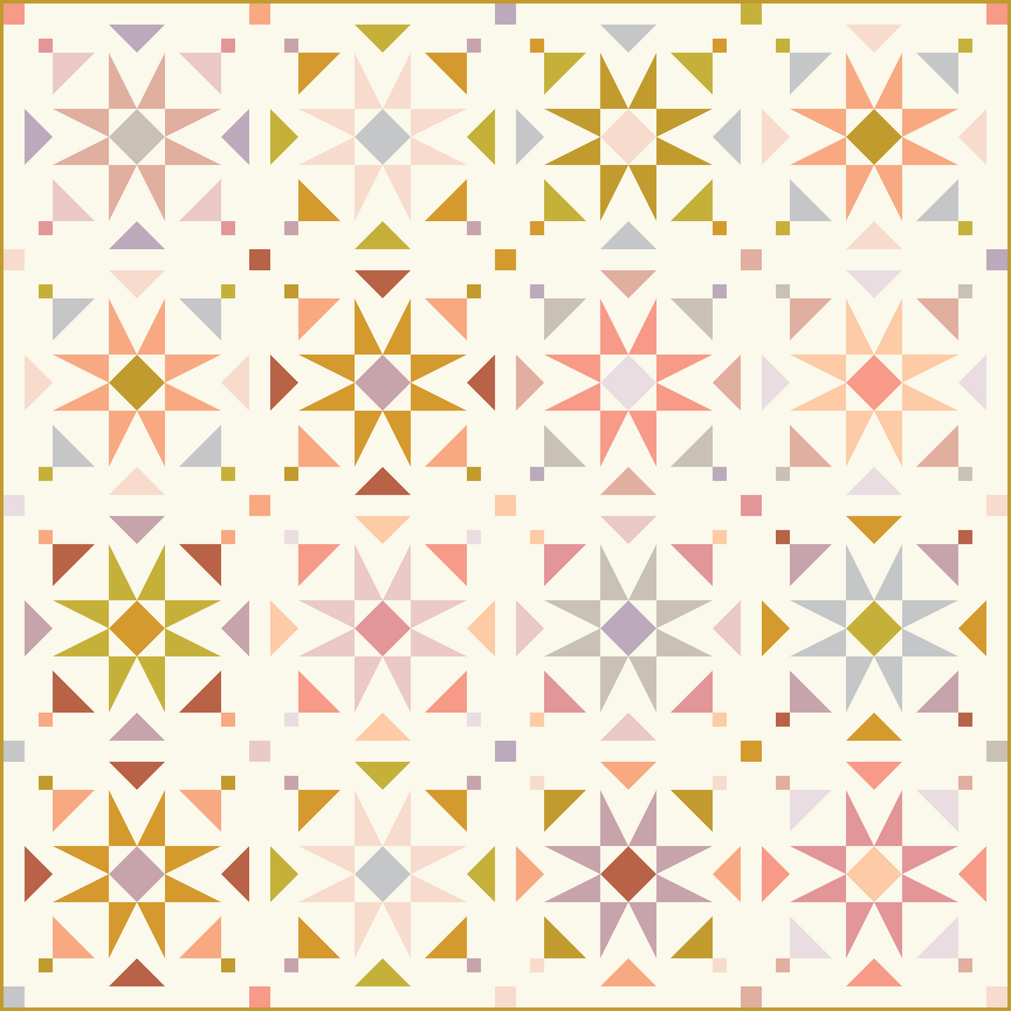 quilt kit | loandbehold stitchery | mosaic star