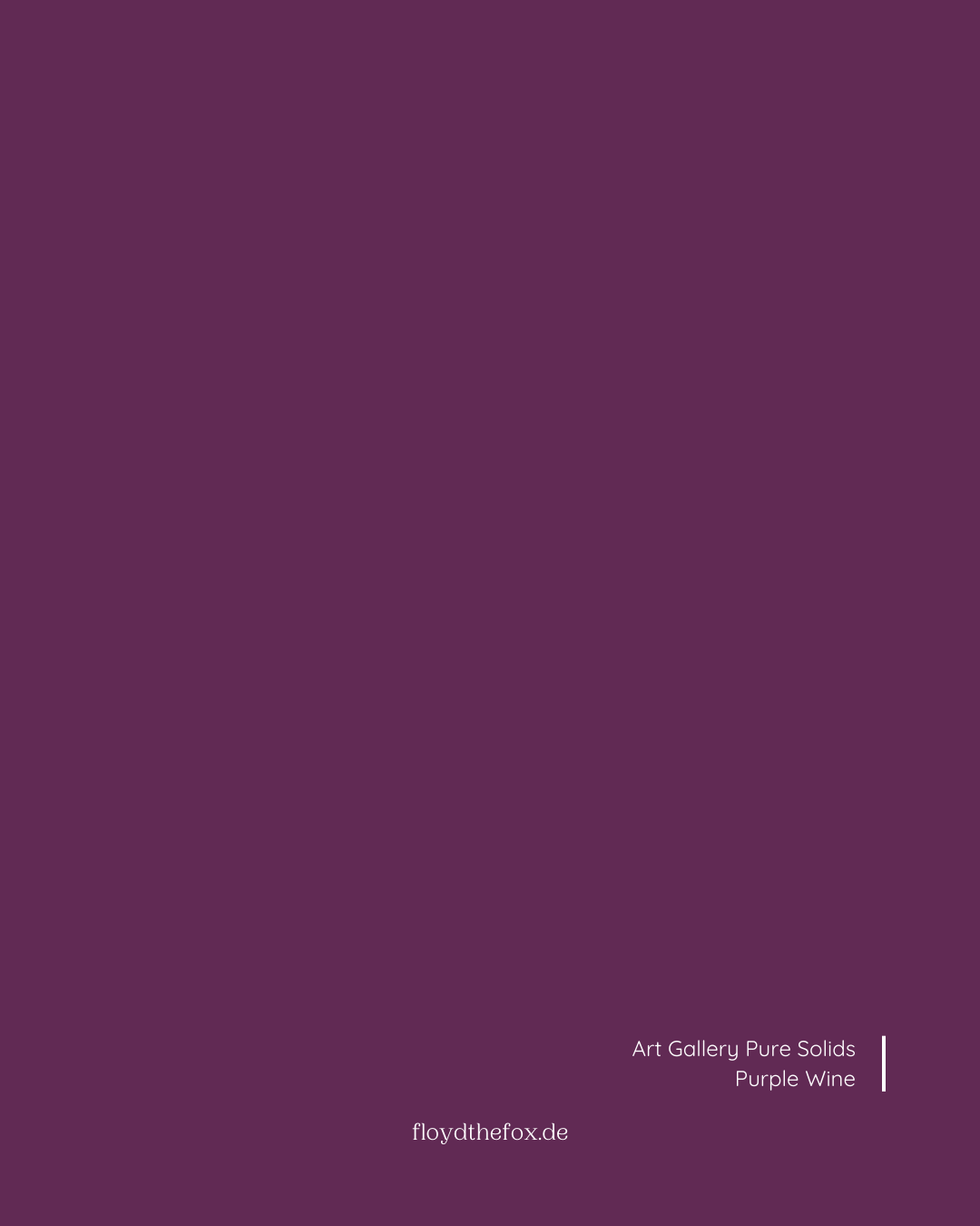 purple wine | art gallery PURE solids - floydthefox
