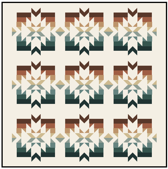 quiltkit | abbymaed | deschutes - floydthefox