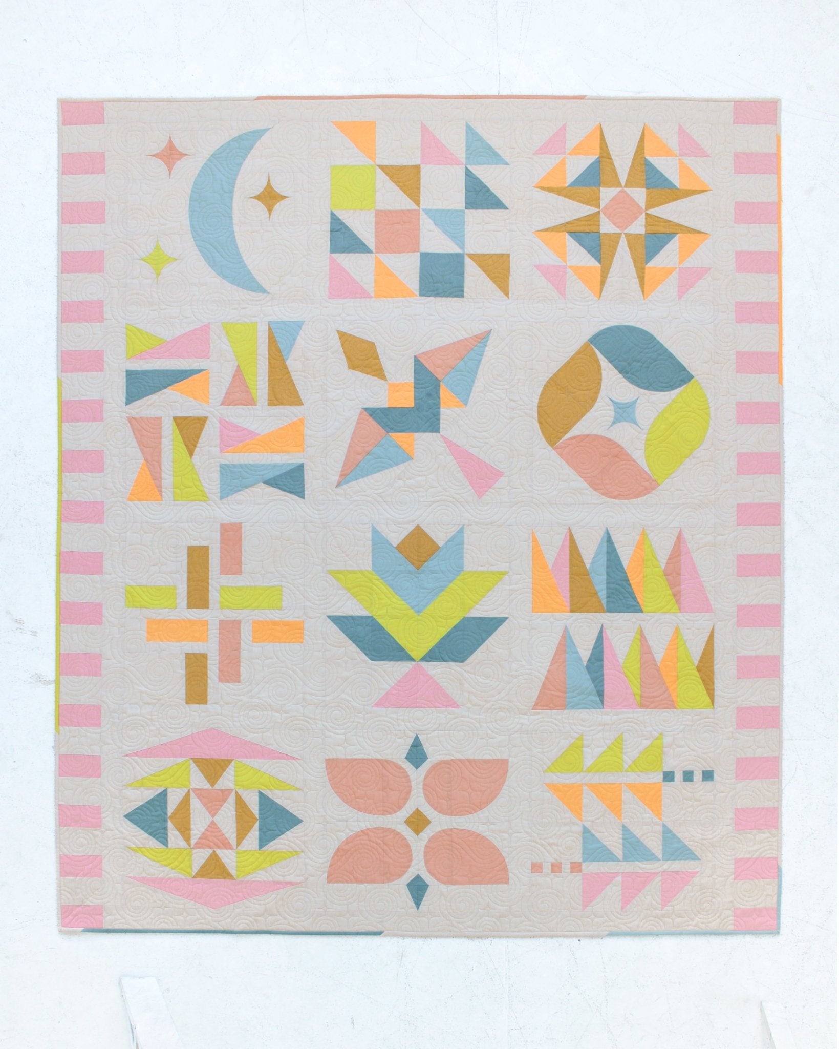 quiltkit | eudaimonia studio | hand+soul bom 2026 | celestial desert - floydthefox