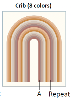 quiltkit | heck.yes.sew.co | rainbow hues | cover versionen - floydthefox