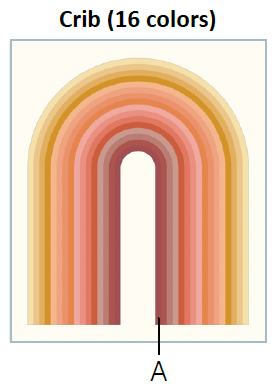 quiltkit | heck.yes.sew.co | rainbow hues | cover versionen - floydthefox