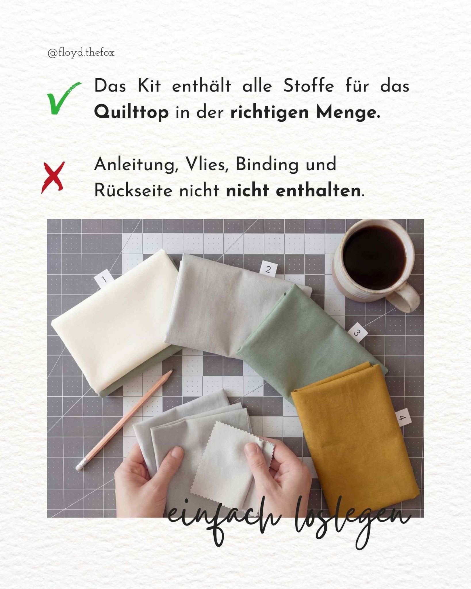 quiltkit | heck.yes.sew.co | sweet creek | twin mystic grey - floydthefox