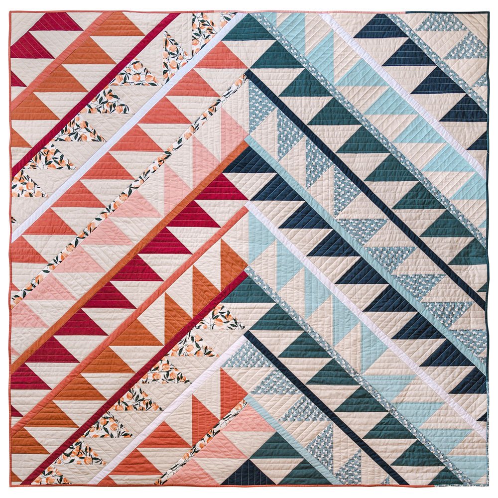 quiltkit | suzyquilts | gather quilt - throw - floydthefox