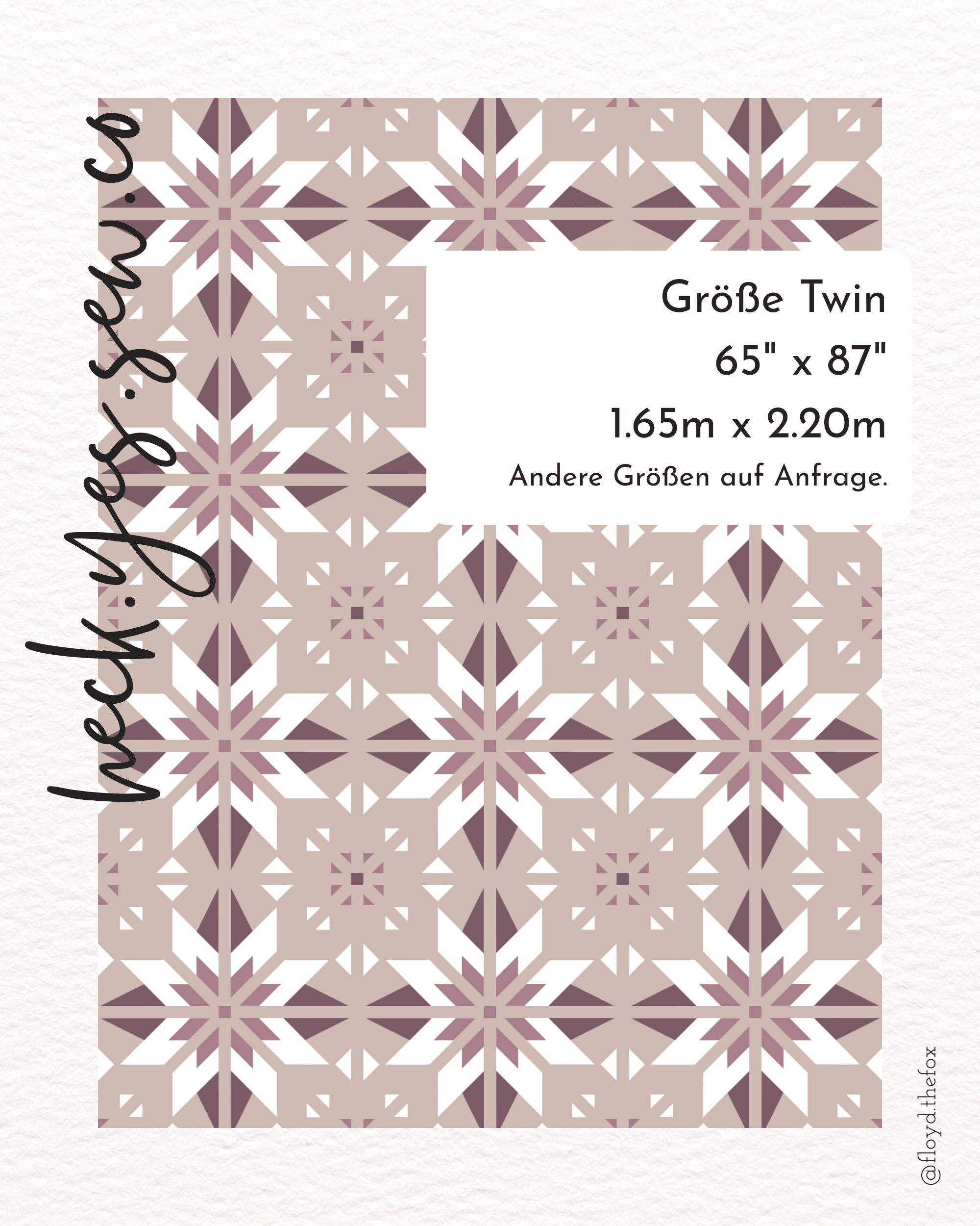 quiltkit | heck.yes.sew.co | sweet creek | twin sweet fig