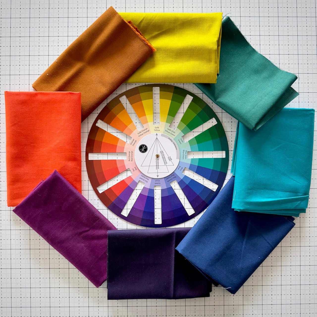 quiltwerke farbrad | quilter's colour wheel - floydthefox
