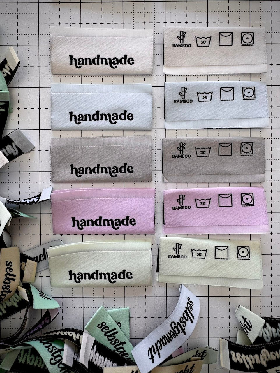 quiltwerke weblabel | basics 2026 | set quiltpflege pastell bamboo - floydthefox