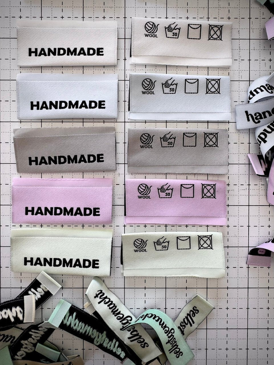 quiltwerke weblabel | basics 2026 | set quiltpflege pastell wool - floydthefox