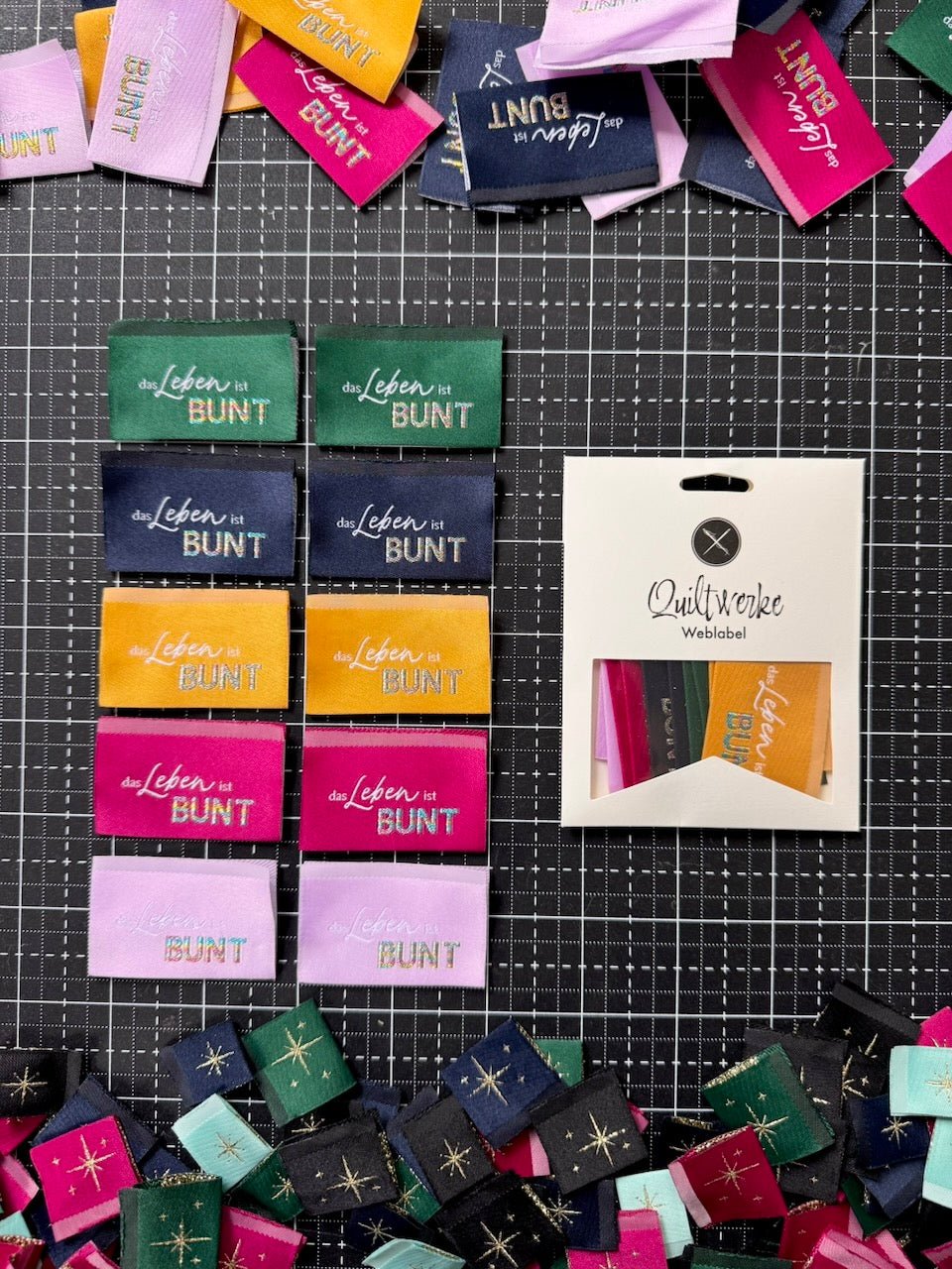 quiltwerke weblabel | special edition 2/2026 | das leben ist bunt - floydthefox