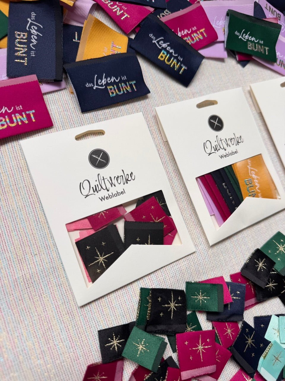 quiltwerke weblabel | special edition 2/2026 | set starry pink - floydthefox