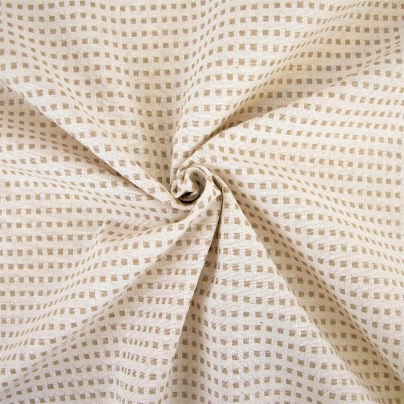 katia | recycled canvas | plaid natural