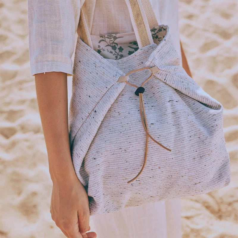 katia | recycled canvas | natural tweed