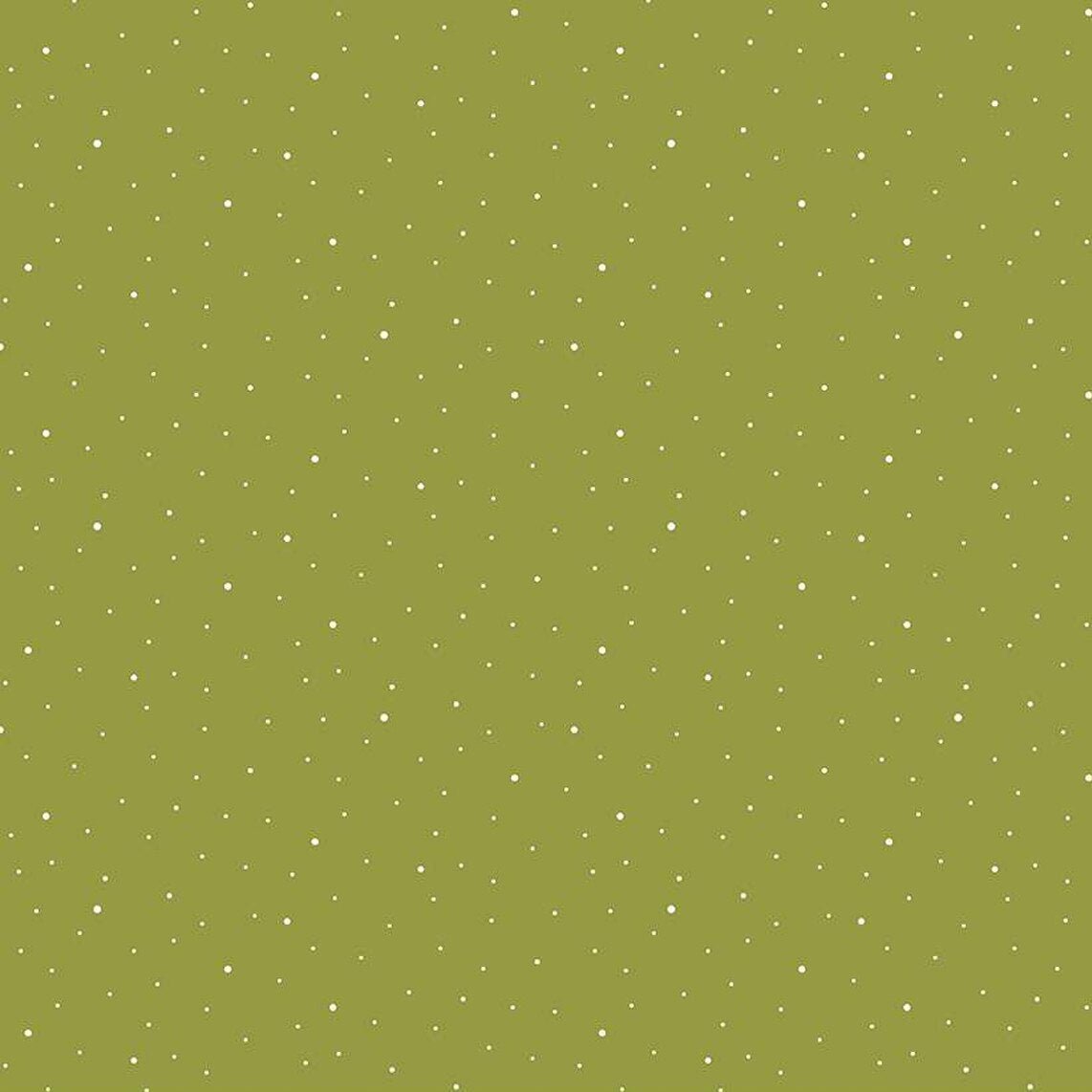 riley blake designs | dapple dot | asparagus - floydthefox