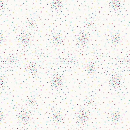 rjr fabrics | miniature minis | dapple dots celebration cream