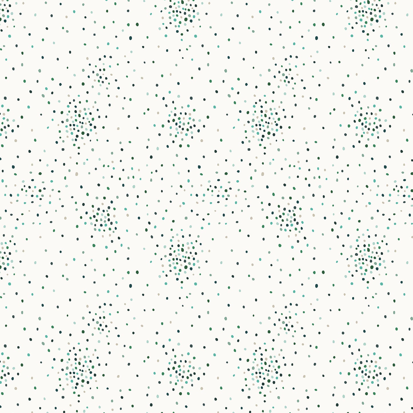 rjr fabrics | miniature minis | dapple dots green cream