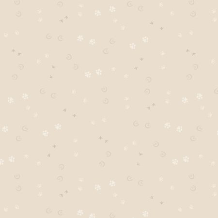 rjr fabrics | forest friends | pitter patter | champagne - floydthefox