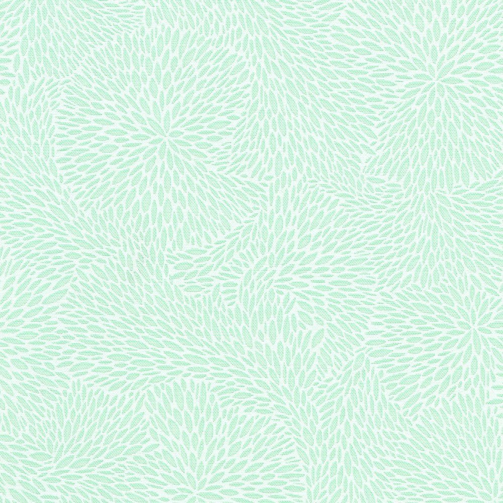 robert kaufman | alabaster hues | mint petals - floydthefox