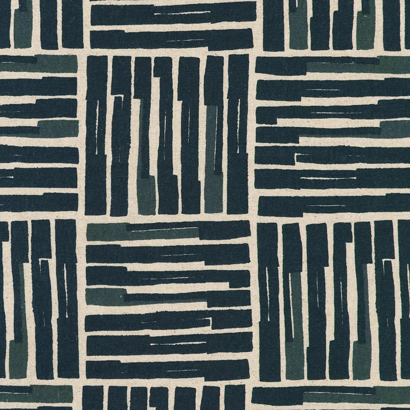 robert kaufman | canvas | noodlehead | orchard run | stacks navy - floydthefox