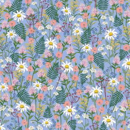 batist | rifle paper | wildwood wildflowers periwinkle