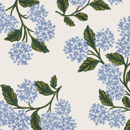 cotton+steel | rifle paper co | meadows | hydrangea cream