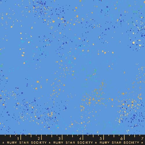 ruby star society | patchworkstoff | speckled | lindley blue - floydthefox