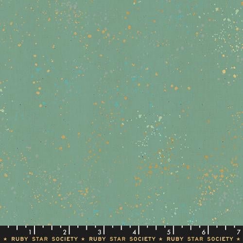 ruby star society | patchworkstoff | speckled | soft aqua - floydthefox