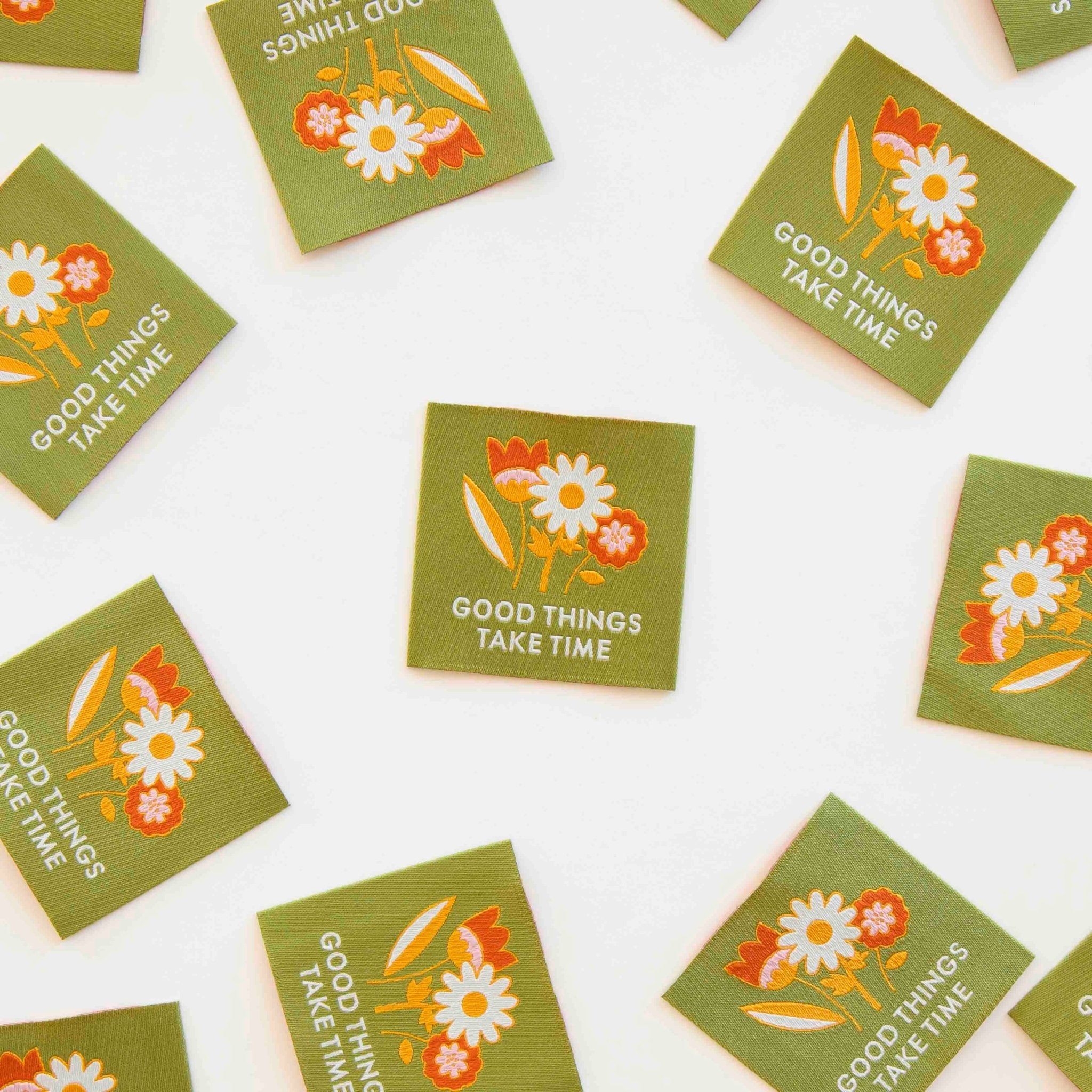 sarah hearts | weblabel | good things take time - floydthefox