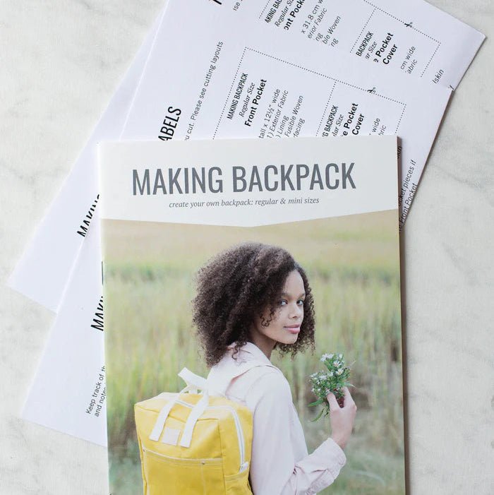 schnittmuster | noodlehead | making backpack - floydthefox