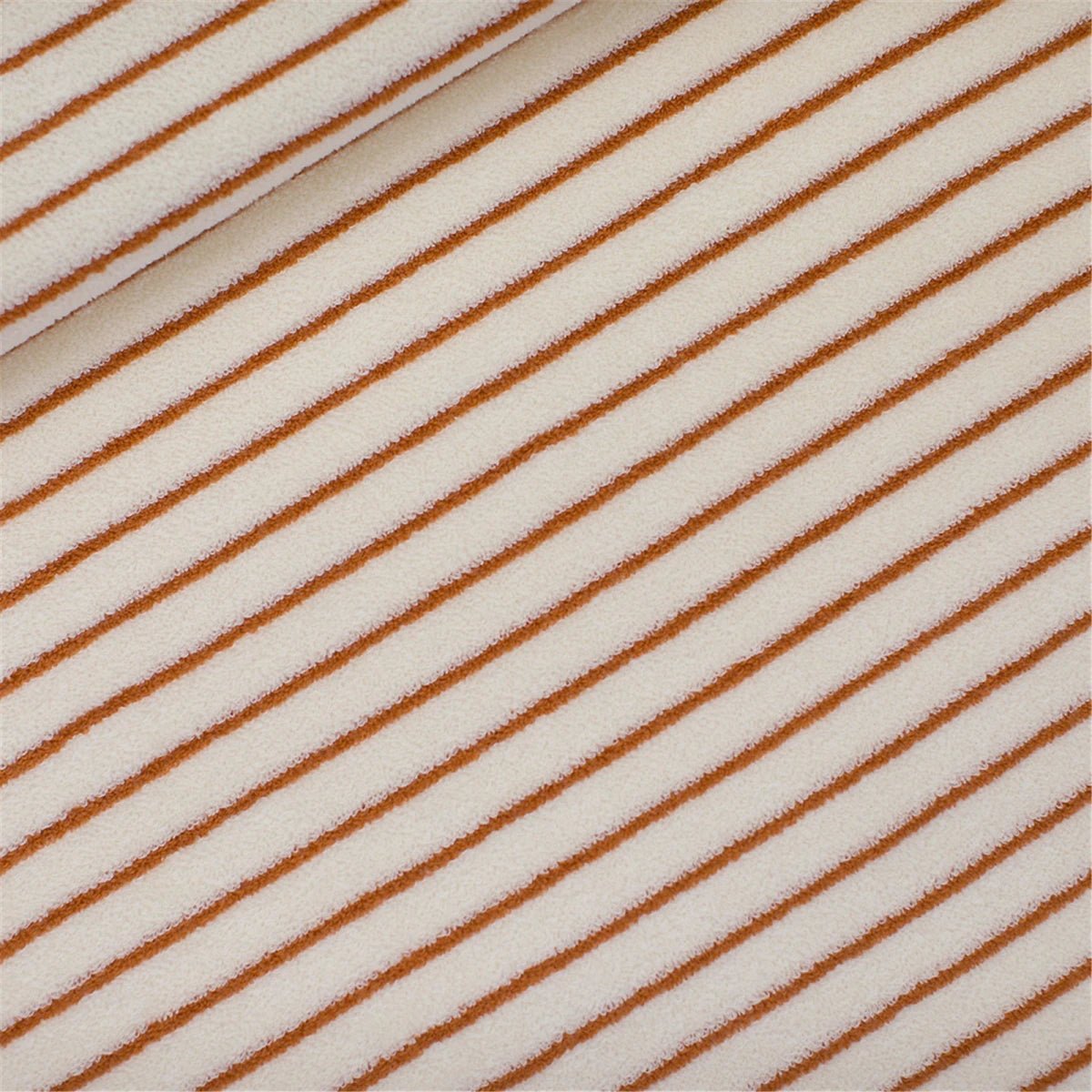 see you at six | frottee | terry sponge horizontals papyrus créme - floydthefox