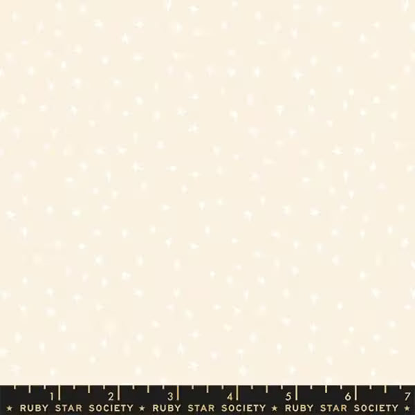 ruby star society | patchworkstoff | starry mini | white on natural