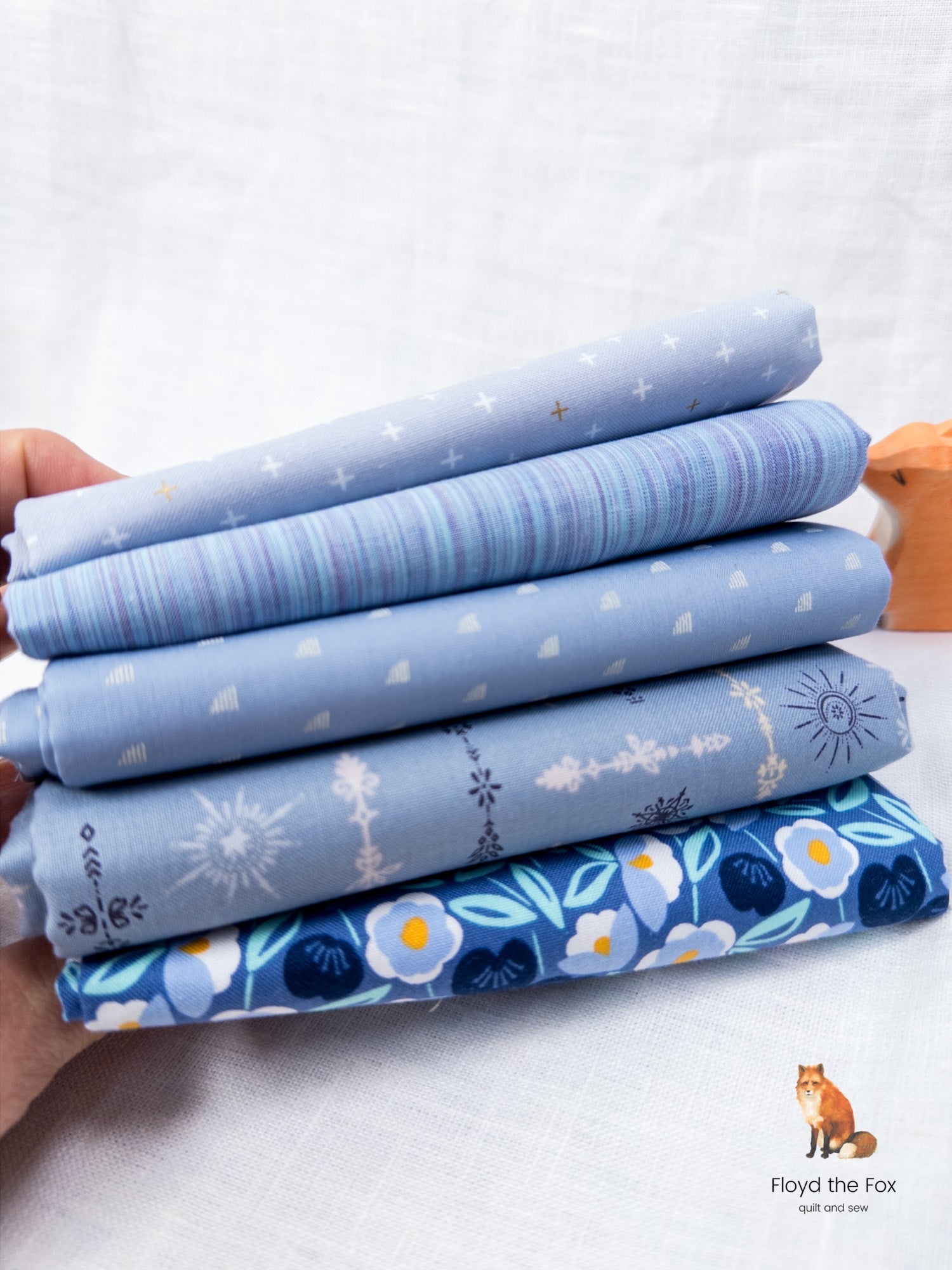 stoffpaket | collectors edition | cloud nine blues - floydthefox